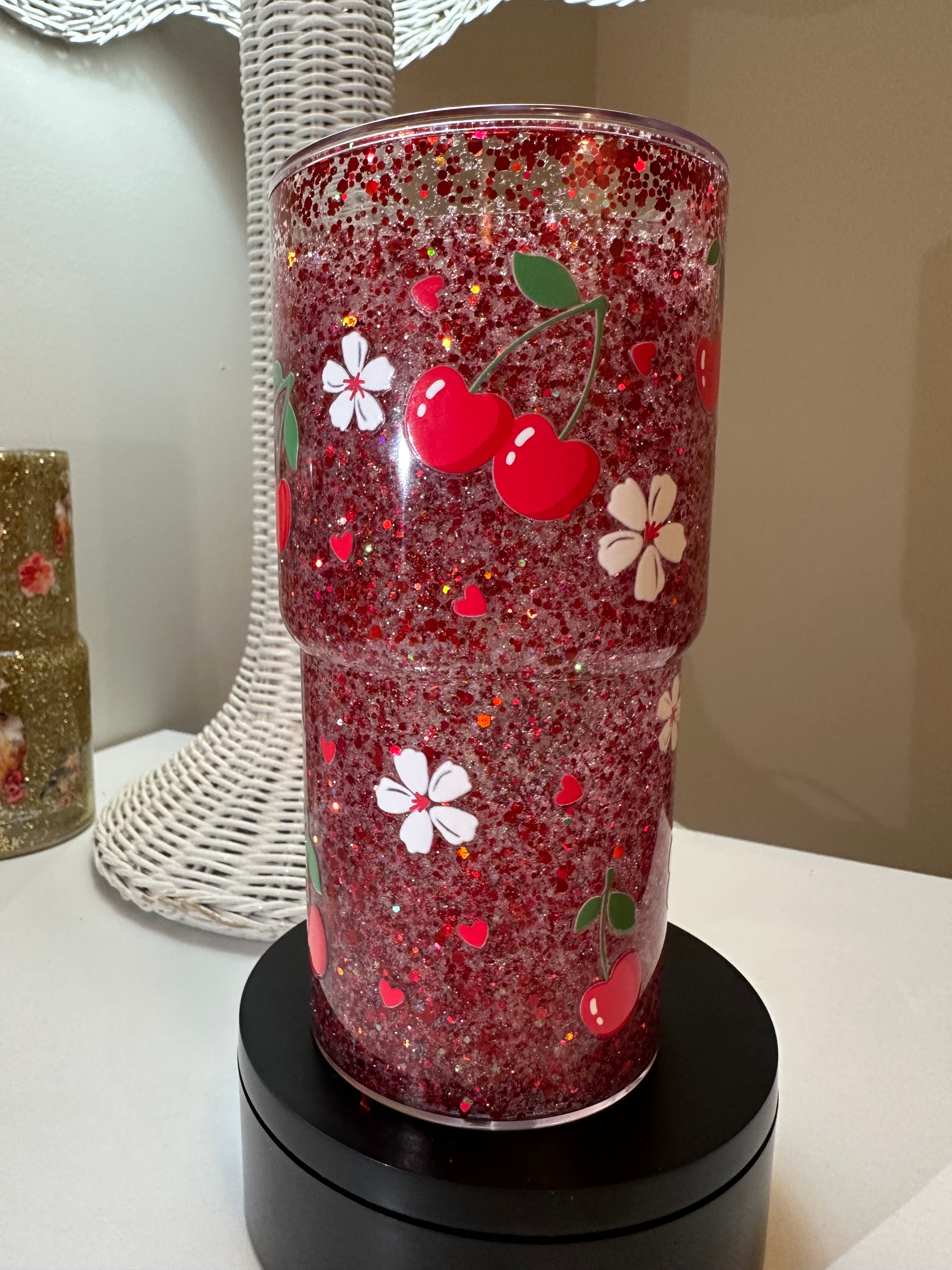 Red Cherry Flower
